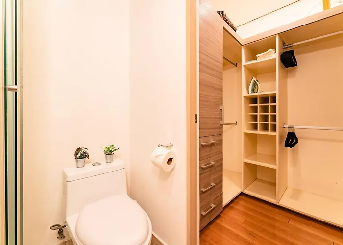 Apartment Trendy La Roma With Parking & Patio
