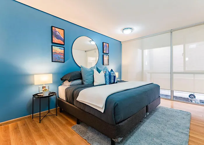 Trendy La Roma With Parking & Patio Apartment
